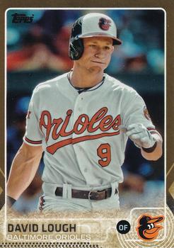 2015 Topps - Gold #290 David Lough Front