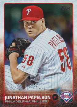 2015 Topps - Rainbow Foil #143 Jonathan Papelbon Front