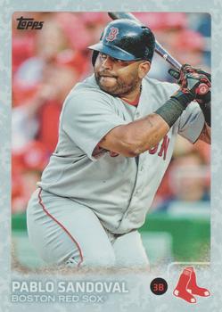 2015 Topps - Snow Camo #650 Pablo Sandoval Front