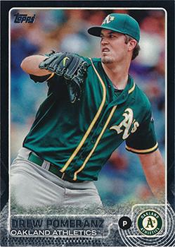 2015 Topps - Black #162 Drew Pomeranz Front