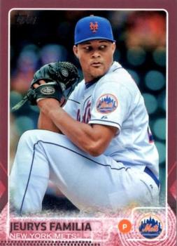 2015 Topps - Pink #402 Jeurys Familia Front