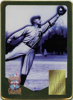 1996 Metallic Impressions The Original Hall Of Fame Electees #2 Ty Cobb Front