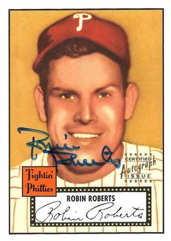 1997 Topps Stars - Autographed Rookie Reprints #12 Robin Roberts Front