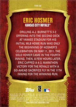 2015 Topps - First Home Run Silver (Series One) #FHR-08 Eric Hosmer Back