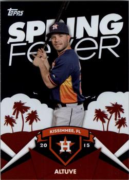 2015 Topps - Spring Fever #SF-31 Jose Altuve Front