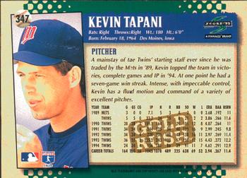 1995 Score - Gold Rush #347 Kevin Tapani Back