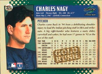 1995 Score - Gold Rush #371 Charles Nagy Back