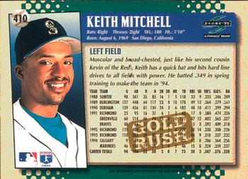 1995 Score - Gold Rush #410 Keith Mitchell Back