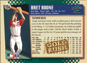 1995 Score - Gold Rush #455 Bret Boone Back