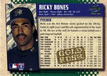 1995 Score - Gold Rush #98 Ricky Bones Back