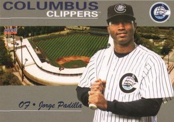 2008 Choice Columbus Clippers #20 Jorge Padilla Front