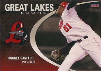 2008 Choice Great Lakes Loons #23 Miguel Sanfler Front