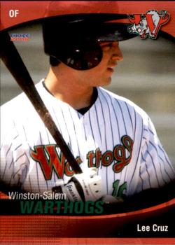 2008 Choice Winston-Salem Warthogs #5 Lee Cruz Front