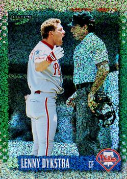 1995 Score - Platinum Team Sets #22 Lenny Dykstra Front