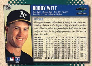 1995 Score - Platinum Team Sets #152 Bobby Witt Back