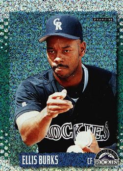 1995 Score - Platinum Team Sets #370 Ellis Burks Front