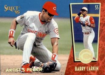 1995 Select - Artist's Proofs #52 Barry Larkin Front