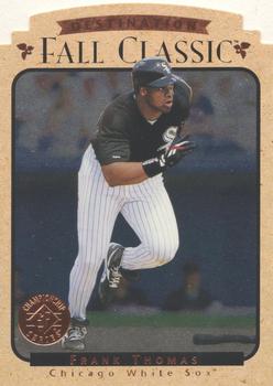 1995 SP Championship - Destination Fall Classic Die Cuts #2 Frank Thomas Front