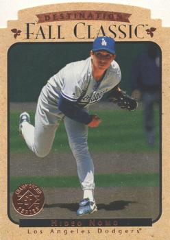 1995 SP Championship - Destination Fall Classic Die Cuts #6 Hideo Nomo Front