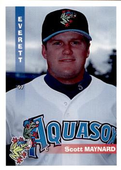 1997 Grandstand Everett AquaSox #NNO Scott Maynard Front