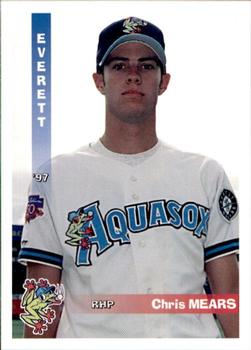 1997 Grandstand Everett AquaSox #NNO Chris Mears Front