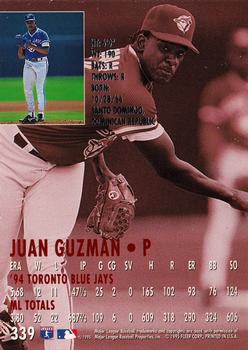 1995 Ultra - Gold Medallion #339 Juan Guzman Back