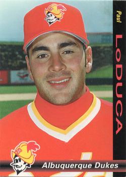 1998 Grandstand Albuquerque Dukes #NNO Paul Lo Duca Front