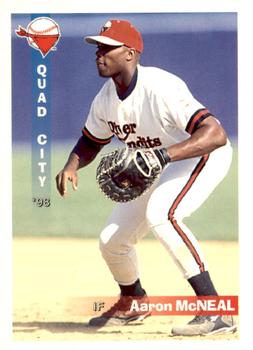 1998 Grandstand Quad City River Bandits #NNO Aaron McNeal Front