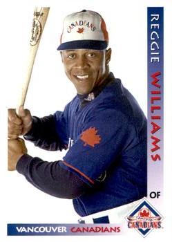 1998 Grandstand Vancouver Canadians #NNO Reggie Williams Front