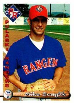 1999 Grandstand Pulaski Rangers #NNO Mike Scuglik Front