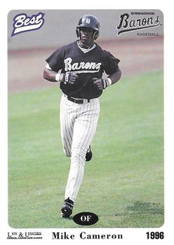 1996 Best Birmingham Barons #2 Mike Cameron Front