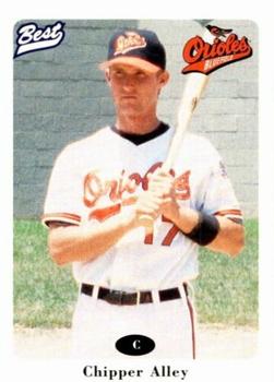 1996 Best Bluefield Orioles #5 Chipper Alley Front