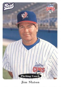 1996 Best Daytona Cubs #27 Jim Slaton Front