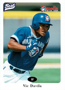 1996 Best Dunedin Blue Jays #4 Vic Davila Front