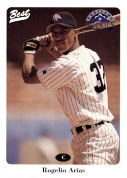 1996 Best Portland Rockies #6 Rogelio Arias Front