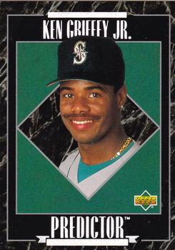 1995 Upper Deck - Predictors Exchange: League Leaders #R4 Ken Griffey Jr. Front