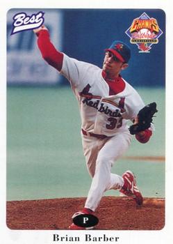 1996 Best Louisville Redbirds #8 Brian Barber Front