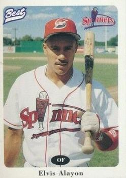 1996 Best Lowell Spinners #4 Elvis Alayon Front
