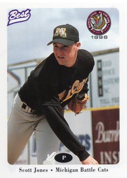 1996 Best Midwest League All-Stars #44 Scott Jones Front