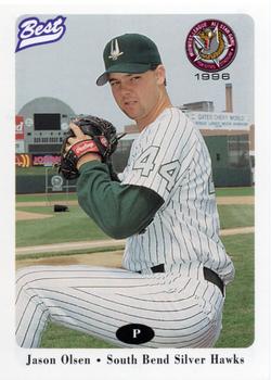 1996 Best Midwest League All-Stars #54 Jason Olsen Front