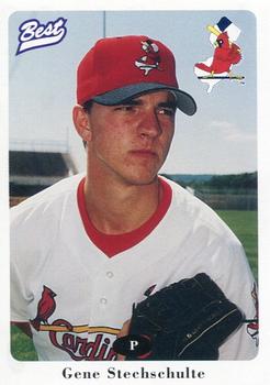 1996 Best New Jersey Cardinals #26 Gene Stechschulte Front