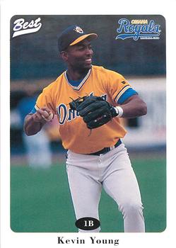 1996 Best Omaha Royals #30 Kevin Young Front