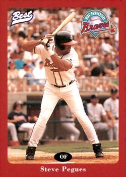 1996 Best Richmond Braves Update #22 Steve Pegues Front