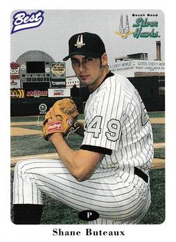 1996 Best South Bend Silver Hawks #7 Shane Buteaux Front