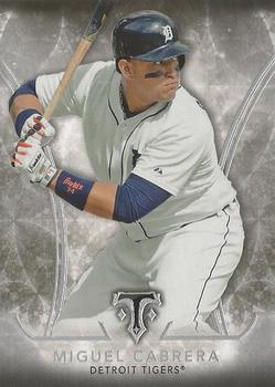 2015 Topps Triple Threads #23 Miguel Cabrera Front