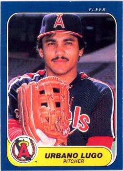 1986 Fleer #162 Urbano Lugo Front