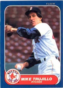 1986 Fleer #360 Mike Trujillo Front