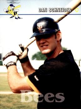 1995 Burlington Bees #20 Dan Schneider Front