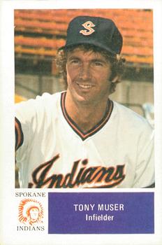 1978 Cramer Spokane Indians #NNO Tony Muser Front