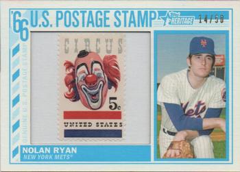 2015 Topps Heritage - 1966 U.S. Postage Stamp Relics #66US-NR Nolan Ryan Front